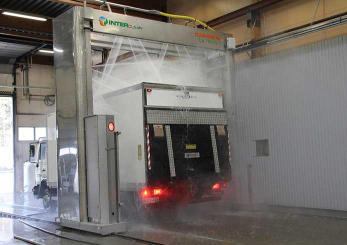 Vaskesystem til lastbiler fra NoviClean
